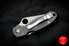 Spyderco Para 3 Folder- Dark Gray G-10 Handle- Stonewash Maxamet Steel C223GPDGY