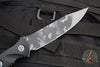 Microtech Socom Alpha- Single Edge- Black G-10 Handle- Urban Camo Plain Edge Blade 113-1 UCS