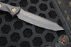 Microtech Socom Alpha- Tanto Edge- Carbon Fiber Handle With Black DLC Fixed Blade 114-1 DLCCFS