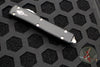 Microtech Ultratech OTF Knife- Warhound- Black Handle- Stonewash Blade 119W-10 S