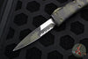 Microtech Ultratech OTF Knife- Bayonet Edge- Olive Camo Handle- Olive Camo Part Serrated Blade 120-2 OCS