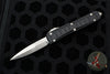 Microtech Ultratech II Stepped OTF Knife- Bayonet Edge- Black With Satin Blade 120II-4 S