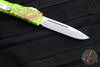 Microtech Ultratech OTF Knife- Single Edge- Zombietech Finished Handle- Stonewash Blade 121-10 Z