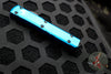 Microtech Ultratech OTF Knife- Single Edge- Blue Handle- Black Blade 121-1 BL