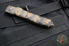 Microtech Ultratech OTF Knife- Single Edge- Coyote Camo Handle- Coyote Camo Finished Plain Blade 121-1 CCS