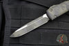 Microtech Ultratech OTF Knife- Single Edge- Olive Camo Handle- Olive Camo Finished Plain Blade 121-1 OCS