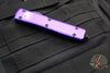 Microtech Ultratech OTF Knife- Single Edge- Purple Handle- Black Blade 121-1 PU