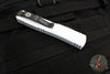 Microtech Stormtrooper Ultratech OTF Knife- Single Edge- White Handle- White Plain Edge Blade 121-1 STD