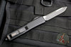 Microtech Ultratech Black Tactical Single Edge OTF Knife Black Blade 121-1 T
