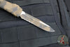 Microtech Ultratech OTF Knife- Single Edge- Coyote Camo Handle- Coyote Camo Finished Part Serrated Blade 121-2 CCS
