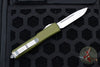 Microtech Ultratech OTF Knife- Single Edge- OD Green Handle- Satin Blade 121-4 OD