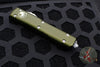 Microtech Ultratech OTF Knife- Single Edge- OD Green Handle- Satin Blade 121-4 OD