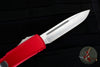 Microtech Ultratech Red Single Edge SE OTF Knife Satin Blade 121-4 RD