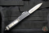 Microtech Ultratech Distressed Black Double Edge OTF Knife with Apocalyptic Blade 122-10 DBK