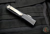 Microtech Ultratech Distressed Black Double Edge OTF Knife with Apocalyptic Blade 122-10 DBK