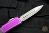 Microtech Ultratech Distressed Violet Double Edge OTF Knife with Apocalyptic Blade Apocalyptic Blade 122-10 DVI