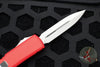 Microtech Ultratech Red Double Edge DE OTF Knife with Stonewash Blade 122-10 RD