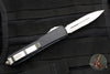 Microtech Ultratech OTF Knife- Double Edge- with Part Serrated Stonewash Blade 122-11