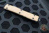 Microtech Ultratech Tan G-10 Double Edge OTF Knife Black Blade 122-1 GTTA
