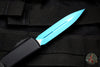 Microtech Ultratech OTF Knife- Jedi Knight- Double Edge- Blue Blade 122-1 JK