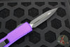 Microtech Ultratech OTF Knife- Double Edge- Purple- Black Blade 122-1 PU