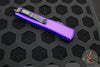 Microtech Ultratech OTF Knife- Double Edge- Purple- Black Blade 122-1 PU