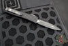 Microtech Ultratech OTF Knife- Double Edge- Tactical- Black Frag Handle-Black Plain Edge Blade 122-1 TFRS