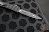 Microtech Ultratech OTF Knife- Double Edge- Tactical- Black Frag Handle-Black Plain Edge Blade 122-1 TFRS