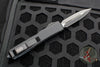 Microtech Ultratech OTF Knife- Double Edge- Tactical- Black Handle- Black Plain Edge Blade 122-1 T