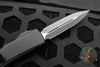 Microtech Ultratech OTF Knife- Double Edge- Tactical- Black Handle- Black Plain Edge Blade 122-1 T