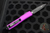 Microtech Ultratech Violet D/E OTF Knife Black Blade 122-1 VI