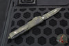 Microtech Ultratech OTF Knife- Double Edge- Olive Camo- Olive Camo Full Serrated Blade 122-3 OCS