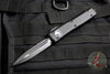 Microtech Ultratech OTF Knife- Tactical- Black Handle- Black Full Serrated Blade 122-3 T