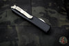 Microtech Ultratech Black Double Edge OTF Knife Satin Part Serrated Blade 122-5