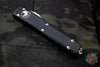 Microtech Ultratech Black Double Edge OTF Knife Satin Part Serrated Blade 122-5
