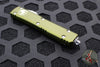 Microtech Ultratech OD Green D/E OTF Knife Satin Part Serrated Blade 122-5 OD