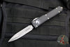 Microtech Ultratech OTF Knife- Double Edge- Black Handle- Apocalyptic Double Full Serrated Blade 122-D12 AP
