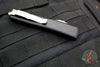 Microtech Ultratech OTF Knife- Double Edge- Black Handle- Apocalyptic Double Full Serrated Blade 122-D12 AP