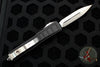 Microtech Ultratech II- Stepped Chassis- Black Double Edge OTF Knife Stonewash Plain Edge Blade 122II-10 S