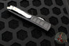 Microtech Ultratech II- Stepped Chassis- Black Double Edge OTF Knife Stonewash Plain Edge Blade 122II-10 S