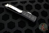 Microtech Ultratech II- Stepped Chassis- Black Double Edge OTF Knife Stonewash Full Serrated Blade 122II-12 S