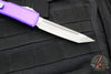 Microtech Ultratech OTF Knife- Tanto Edge- Purple Handle- Apocalyptic Blade 123-10 APPU