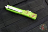 Microtech Ultratech OTF Knife- Tanto Edge- Zombietech Handle- Stonewash Blade 123-10 Z