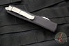 Microtech Ultratech OTF Knife- Tanto Edge- Black Handle- Apocalyptic Full Serrated Blade 123-12 AP