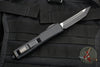 Microtech Ultratech OTF Knife- Tanto Edge- Tactical- Black Handle- Black Blade and Hardware 123-1 T