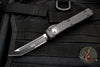 Microtech Ultratech OTF Knife- Tactical- Black Handle- Black Part Serrated Blade 123-2 T