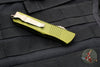 Microtech Troodon OTF knife- Double Edge- OD Green with Bronze Apocalyptic Blade 138-13 APOD