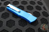 Microtech Troodon OTF knife- Double Edge- Blue With with Satin Blade 138-4 BL