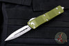 Microtech Troodon OD Green Double Edge OTF knife with Satin Blade 138-4 OD