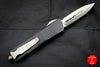 Microtech Troodon Double Edge OTF knife Black with Satin Blade 138-4